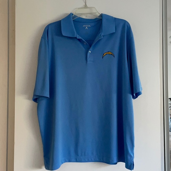 Antigua Other - CHARGERS MENS POLO SHIRT.